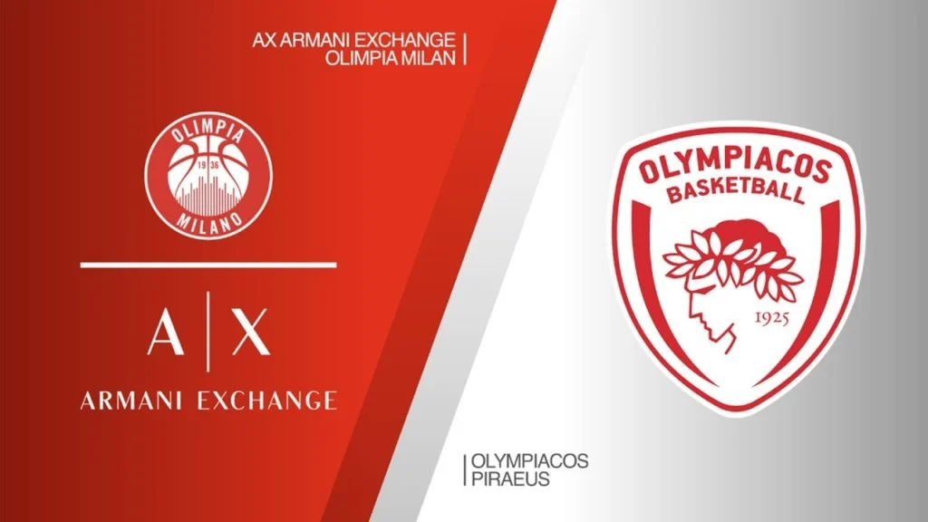Μιλανο - Ολυμπιακος Live streaming: Δείτε ζωντανά σήμερα (17/10) Ολυμπιακος – Αρμανι Μιλανο Live Streaming